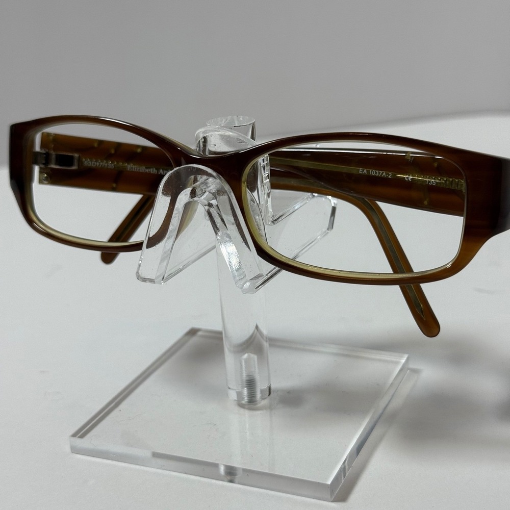 Elizabeth Arden Eyeglasses Brown Tortoise Designer Frames EA 1037A-2 53/17
